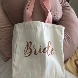 Bride tote bag